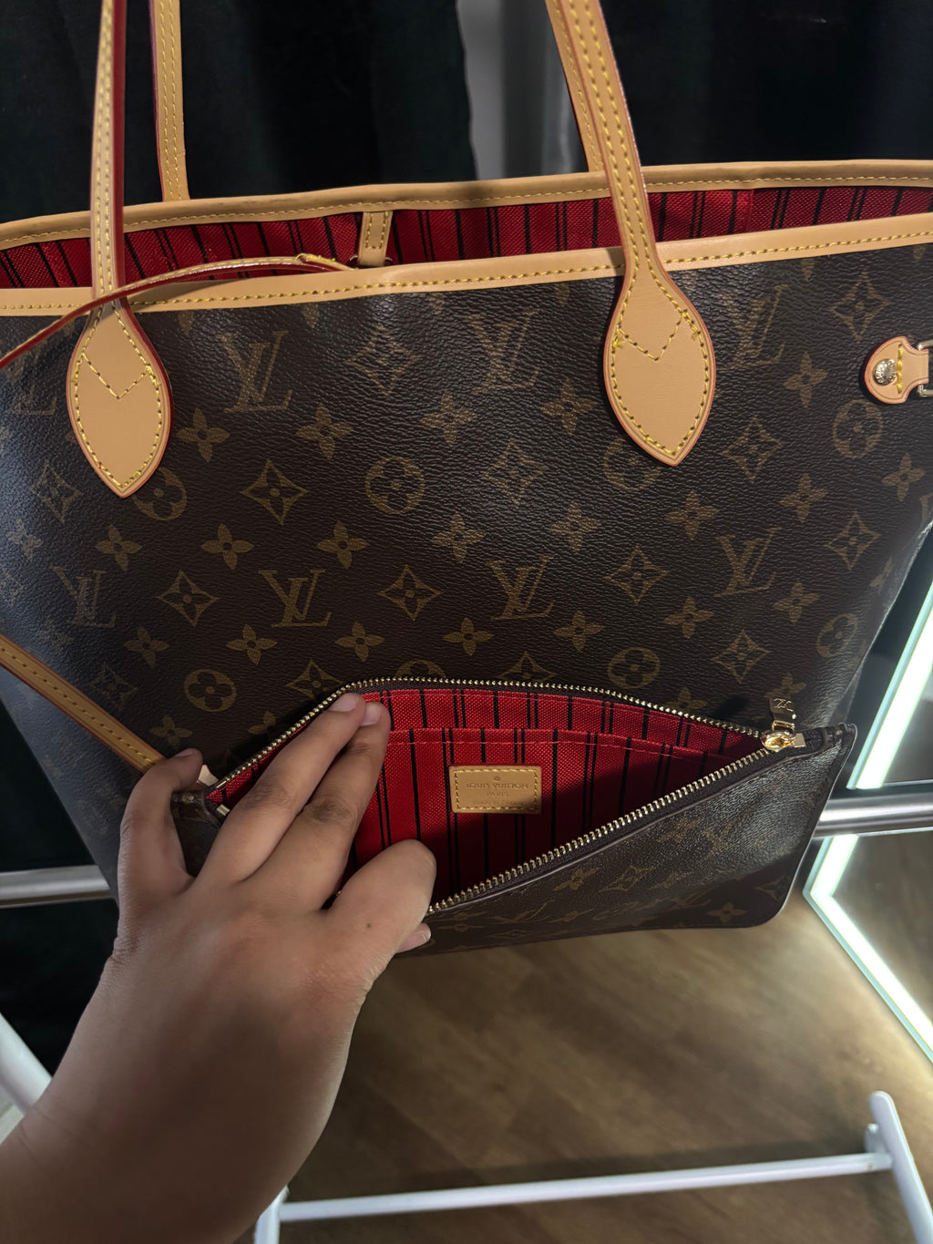 Louis Vuitton Never Full MM